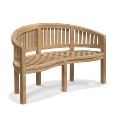 Teak Banana Bench