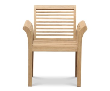 Aero Contemporary Teak Garden Armchair 2