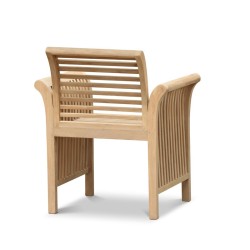 Aero Contemporary Teak Garden Armchair