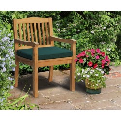 teak garden chair with arms