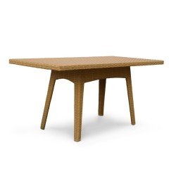 Riviera Rattan Garden Table, Rectangular – 1.6m