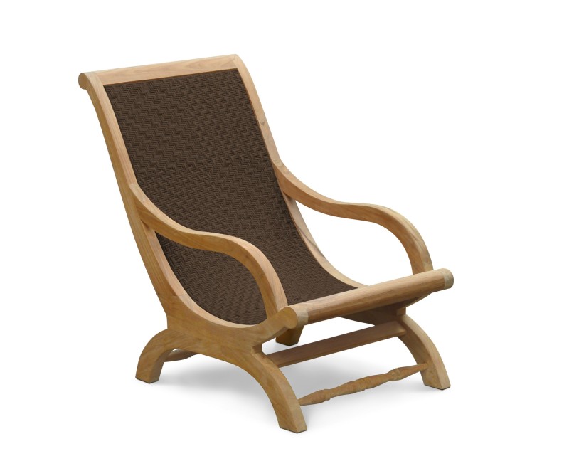 Riviera Garden Lounge Chair, Teak and...