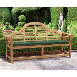 Lutyens-Style Bench, Teak – 1.95m
