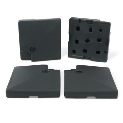 Cantilever Parasol Base Weights, Fillable - 4 Slabs (100 kg)