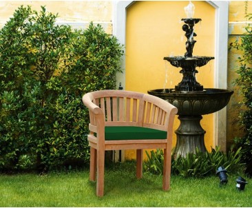 Contemporary Banana Chair, Wooden Garden Tub Chair 2