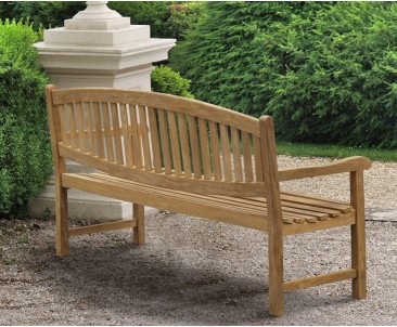 Ascot 4 Seater Teak Garden Bench – 1.8m 2