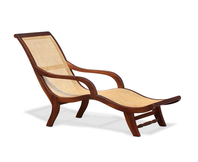 Capri Chaise Lounge, Reclaimed teak...