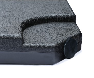 Four-Piece HDPE Concrete Filled Cantilever Parasol Base – 100kg 2