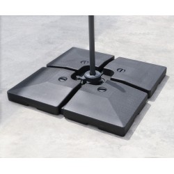 Four-Piece Fillable Cantilever Parasol Base – 90-120kg