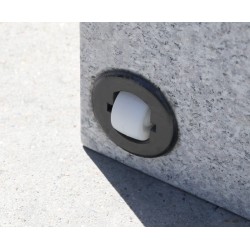 Granite Parasol Base with Wheels - 25kg