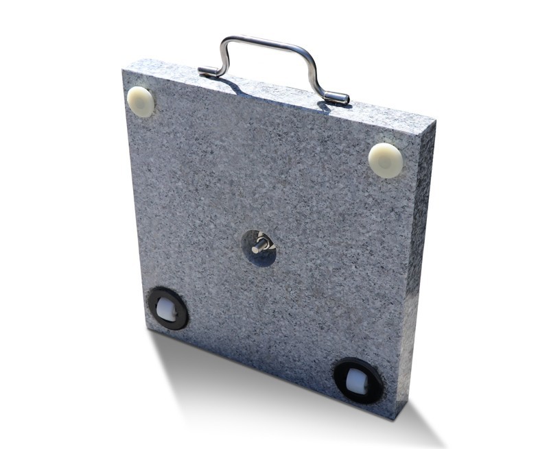 Granite Parasol Base with Wheels - 25kg