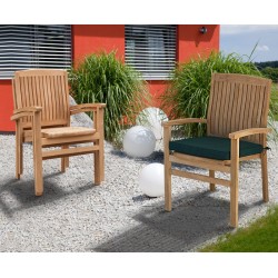 wooden stackable chair