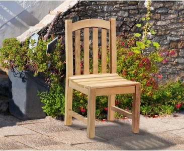 Clivedon Garden Teak Dining Chair 2