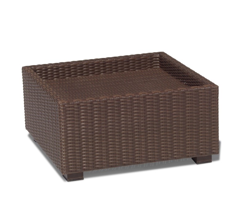 Riviera Rattan Garden Footstool,...