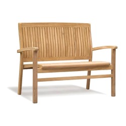 Bali Teak Outdoor Stacking Bench – 1.2m