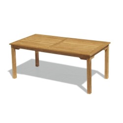 Sandringham Teak Outdoor Table, Rectangular – 1.8m