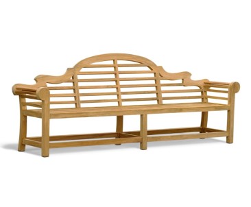 Extra-Large Teak Lutyens-Style Bench – 2.7m 2