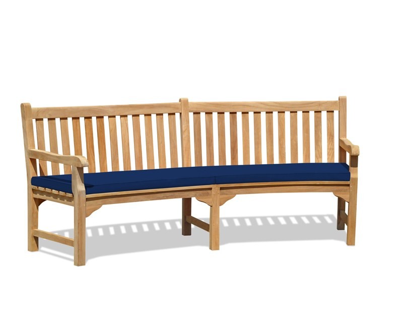curved bench with cushion curved bench with cushion