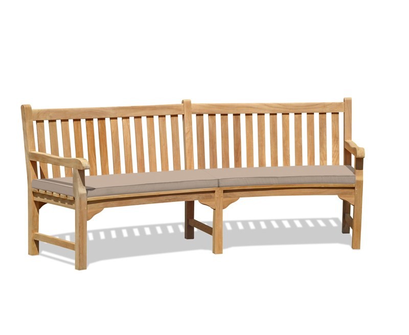 curved teak garden bench curved teak garden bench