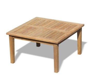 Hilgrove Square Teak Coffee Table – 0.9m