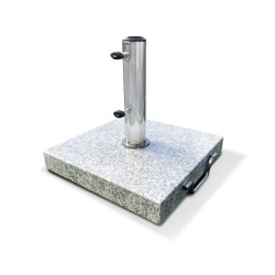 25kg Granite Parasol Base with wheels, Square