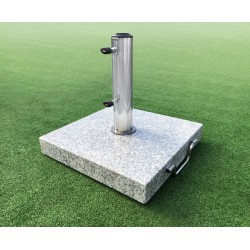 Granite Parasol Base with Wheels - 25kg