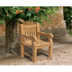 robust chunky garden chair