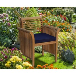 modern stylish garden armchair