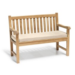 4ft garden 2 seater bench cushion