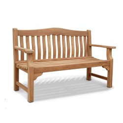 Teak Rose Garden Bench - 1.5m