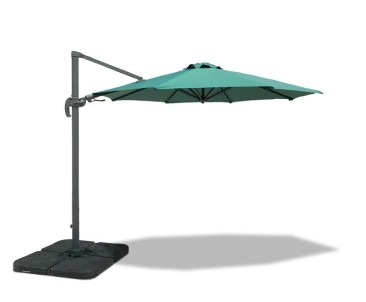 Umbra® Round Cantilever Parasol, 2-way Tilting - 3m