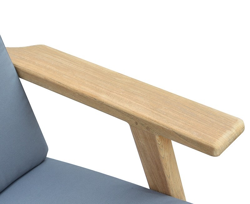 Eero Teak Deep Seat Garden Sofa - 1.4m