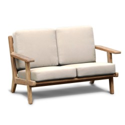 Eero Teak Deep Seat Garden Sofa - 1.4m