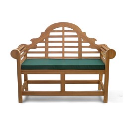 lutyens-style garden bench