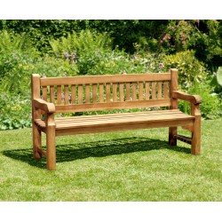 Braemar 4 Seater Teak Garden Bench – 1.8m