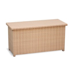 Rattan Garden Storage Box with Lid