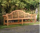 Extra-Large Teak Lutyens-Style Bench – 2.7m