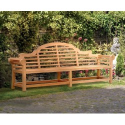 Extra-Large Teak Lutyens-Style Bench – 2.7m
