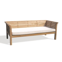 Large Teak Outdoor Daybed - 2.1m / 7ft