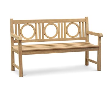 Albemarle Decorative Garden Bench, Flat Pack - 1.5m 2