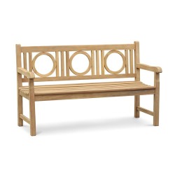 Albemarle Decorative Garden Bench, Flat Pack - 1.5m