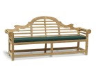 Lutyens-Style Bench, Teak – 2.25m