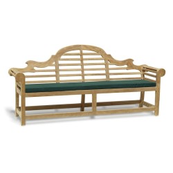 Lutyens-Style Bench, Teak – 2.25m