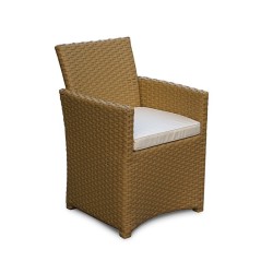 Eclipse Garden Chair Cushion - Ecru/Natural