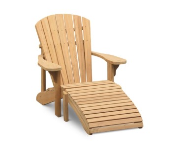 New England Teak Adirondack Chair 2
