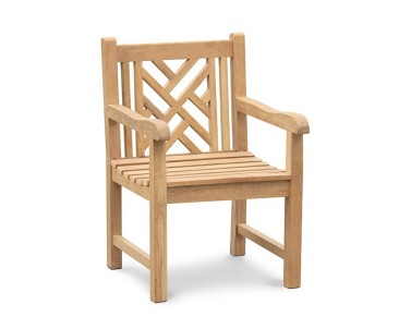 Princeton Teak Outdoor Armchair