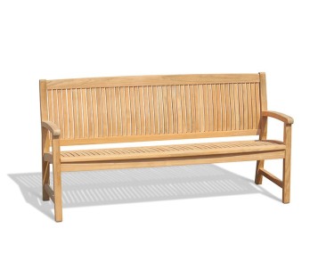 Stanford 4 Seater Teak Outdoor Bench – 1.8m 2