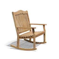 Rose Garden Teak Rocking Bench - 1.2m