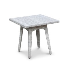 Riviera Square Rattan Dining Table – 0.8m