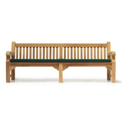 Balmoral Heavy Duty Teak Park Bench – 2.4m/8ft